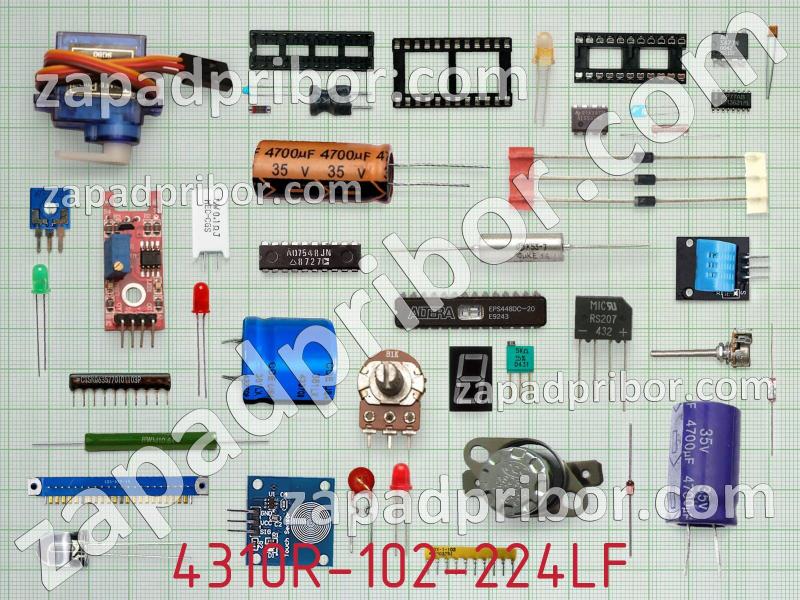 Резисторная сборка  4310R-102-224LF фотография.