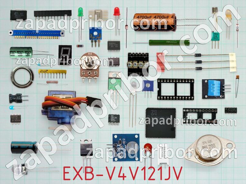 Резисторная сборка  EXB-V4V121JV фотография.