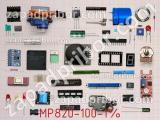 Резистор MP820-100-1% 