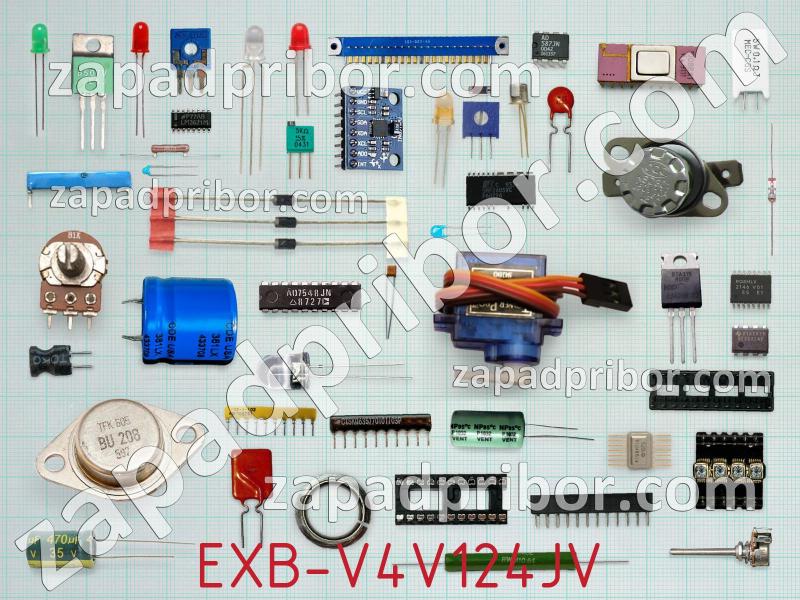 Резисторная сборка  EXB-V4V124JV фотография.