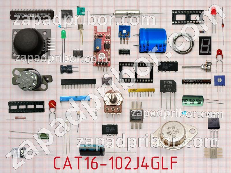 Резисторная сборка  CAT16-102J4GLF фотография.