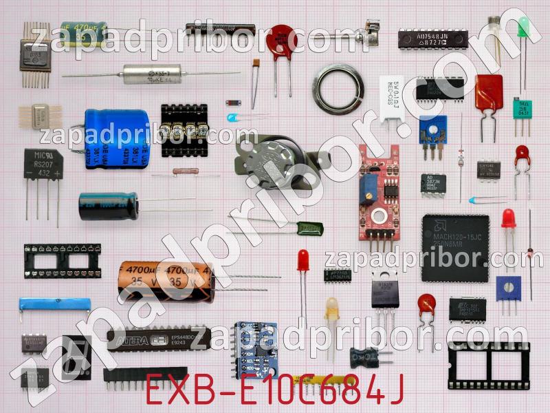 Резисторная сборка  EXB-E10C684J фотография.