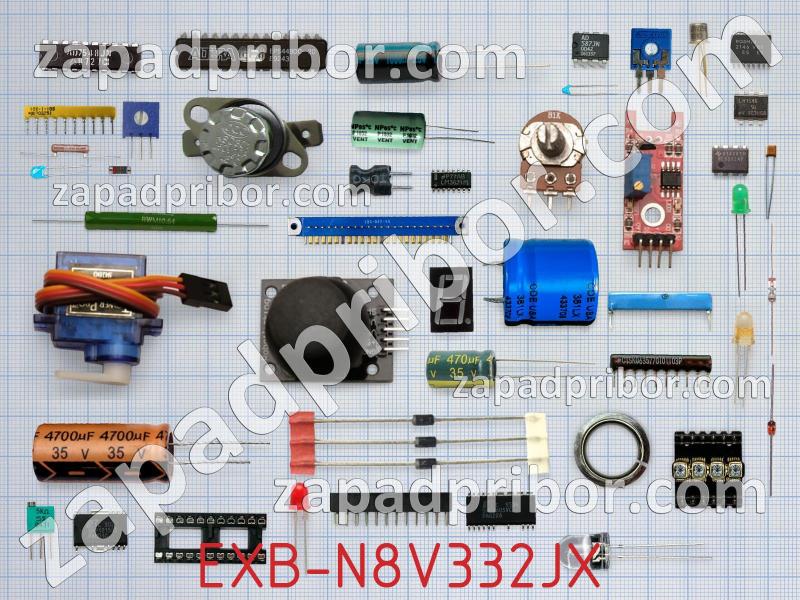 Резисторная сборка  EXB-N8V332JX фотография.