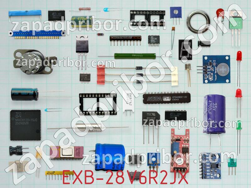 Резисторная сборка  EXB-28V6R2JX фотография.