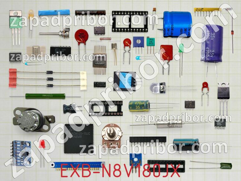 Резисторная сборка  EXB-N8V180JX фотография.