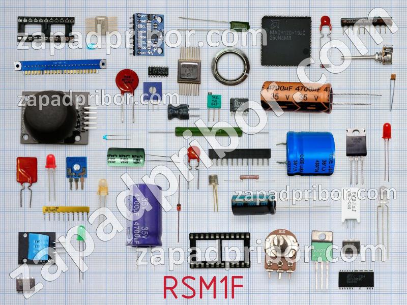 Набор резисторов RSM1F фотография.