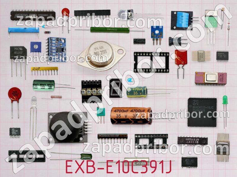 Резисторная сборка  EXB-E10C391J фотография.