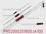 Резистор металлопленочный PR02000201800JA100 фотография 2.