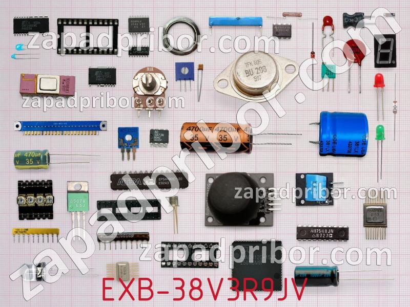 Резисторная сборка  EXB-38V3R9JV фотография.