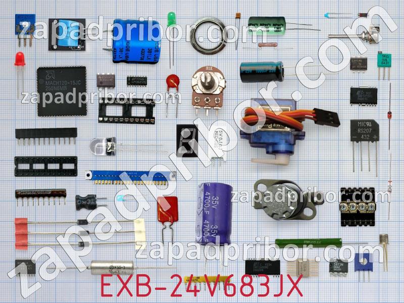 Резисторная сборка  EXB-24V683JX фотография.