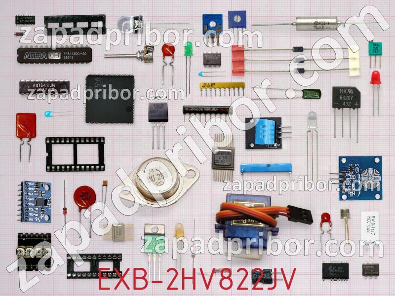 Резисторная сборка  EXB-2HV822JV фотография.