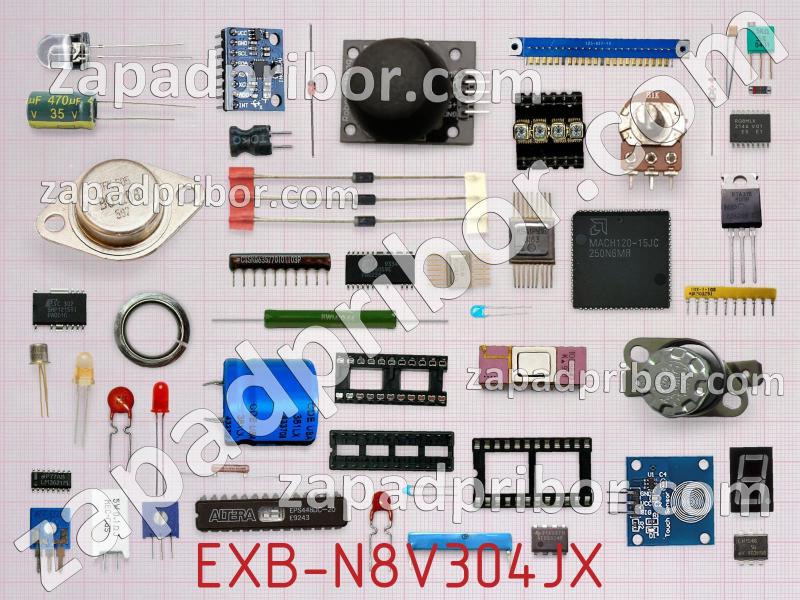 Резисторная сборка  EXB-N8V304JX фотография.