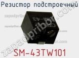 Резистор подстроечный SM-43TW101