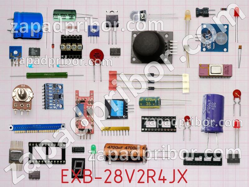 Резисторная сборка  EXB-28V2R4JX фотография.