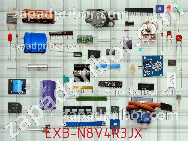 Резисторная сборка  EXB-N8V4R3JX фотография.