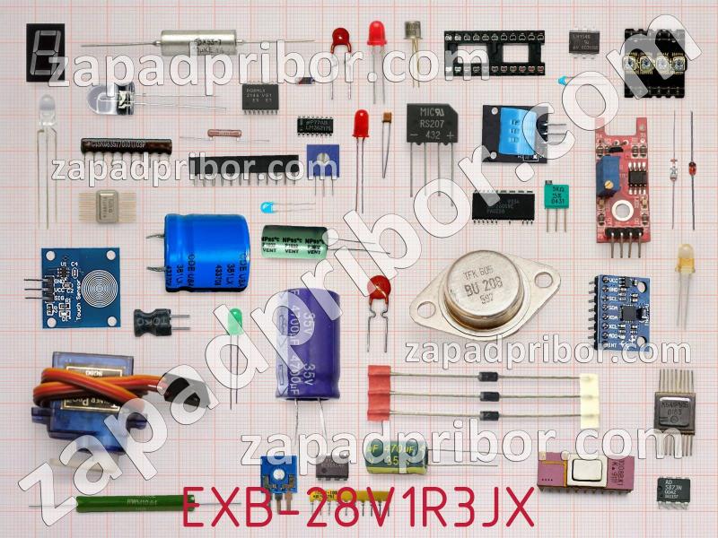 Резисторная сборка  EXB-28V1R3JX фотография.