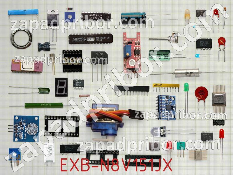 Резисторная сборка  EXB-N8V151JX фотография.