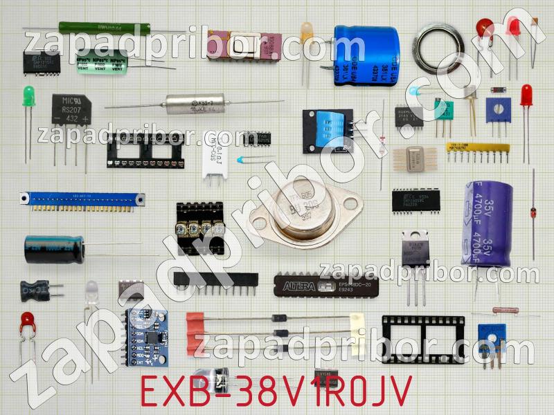 Резисторная сборка  EXB-38V1R0JV фотография.