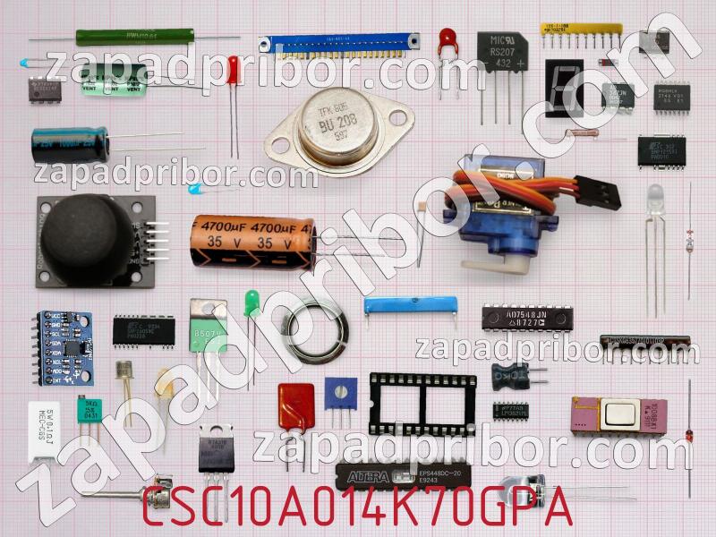 Резисторная сборка  CSC10A014K70GPA фотография.