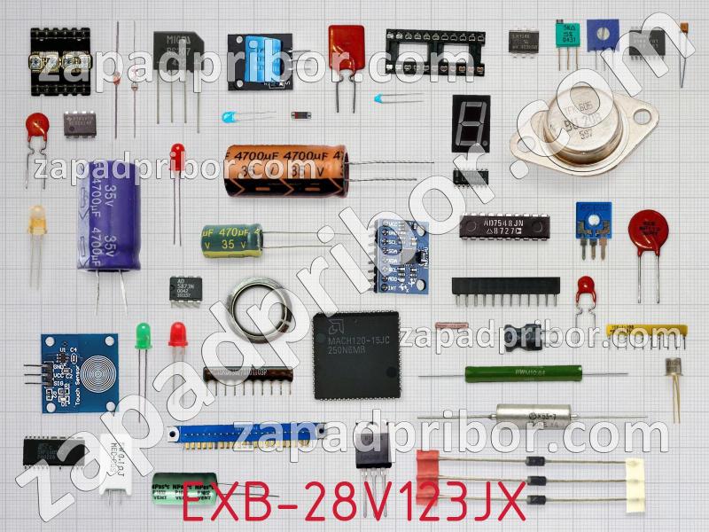 Резисторная сборка  EXB-28V123JX фотография.