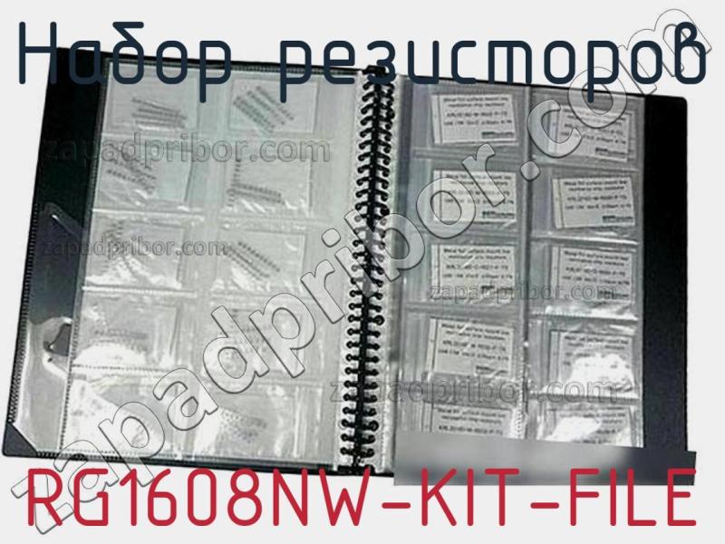 Набор резисторов RG1608NW-KIT-FILE фотография 1.