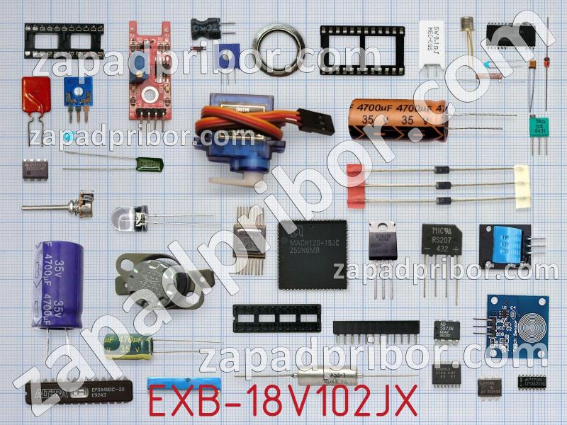 Резисторная сборка  EXB-18V102JX фотография.