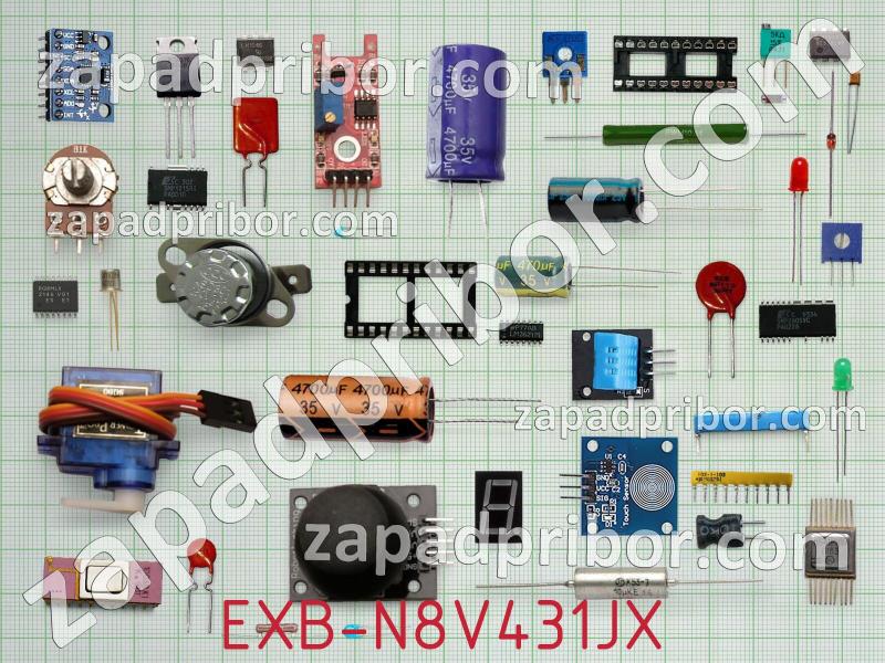 Резисторная сборка  EXB-N8V431JX фотография.