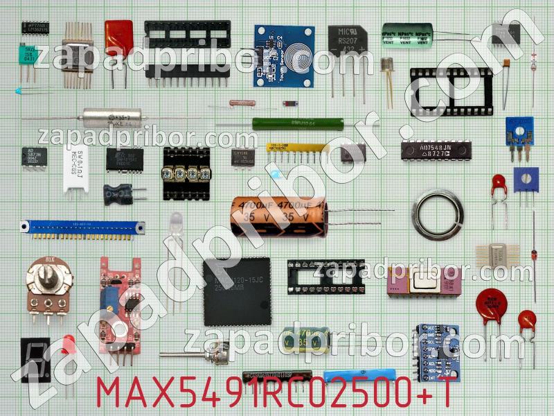 Резисторная сборка  MAX5491RC02500+T фотография.