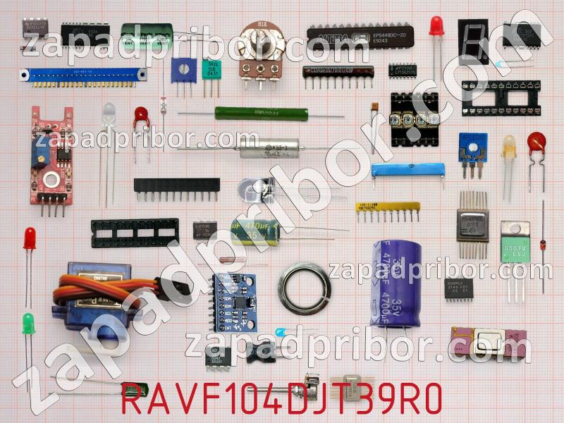 Резисторная сборка  RAVF104DJT39R0 фотография.