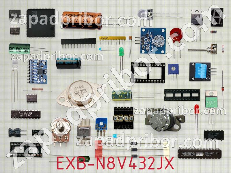 Резисторная сборка  EXB-N8V432JX фотография.