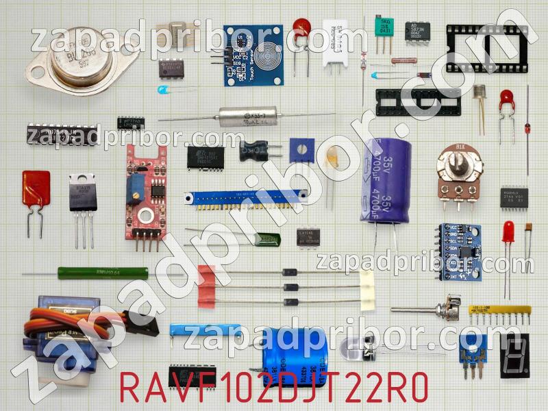 Резисторная сборка  RAVF102DJT22R0 фотография.