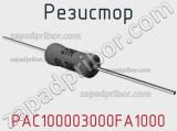 Резистор PAC100003000FA1000 