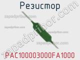 Резистор PAC100003000FA1000 фотография 2.