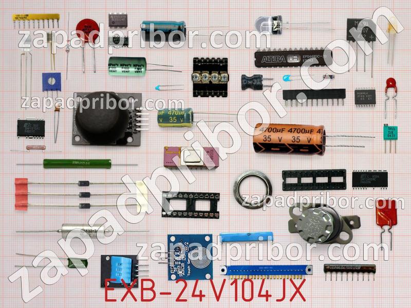 Резисторная сборка  EXB-24V104JX фотография.