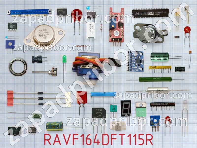 Резисторная сборка  RAVF164DFT115R фотография.