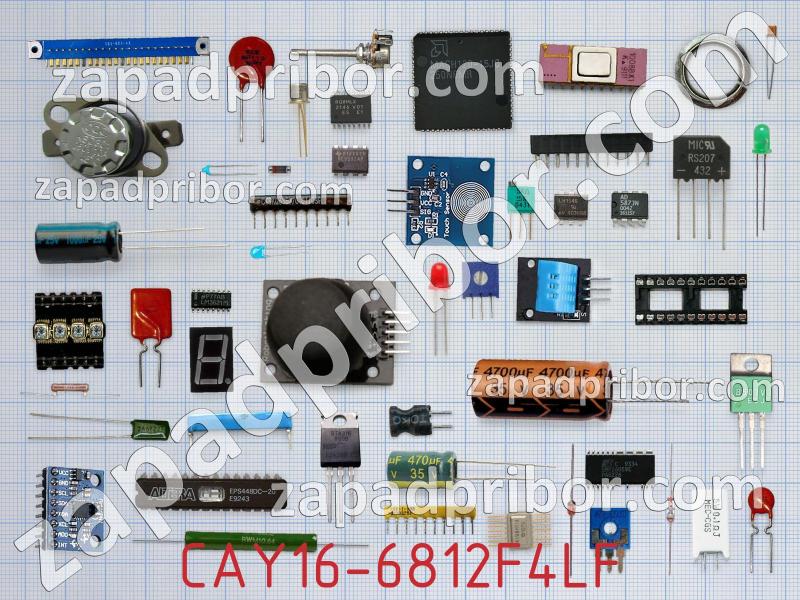 Резисторная сборка  CAY16-6812F4LF фотография.