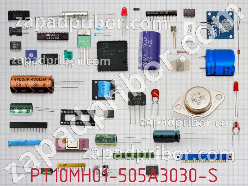 Резистор подстроечный PT10MH01-505A3030-S фотография.