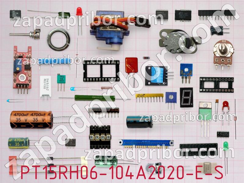 Резистор подстроечный PT15RH06-104A2020-E-S фотография.