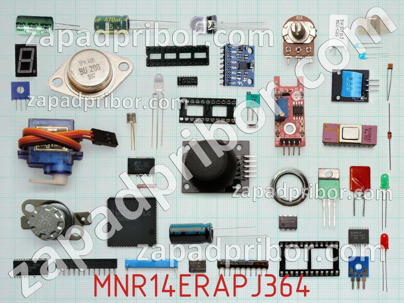 Резисторная сборка  MNR14ERAPJ364 фотография.