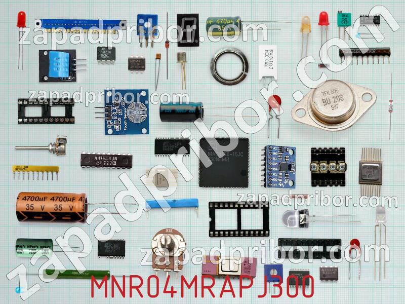 Резисторная сборка  MNR04MRAPJ300 фотография.