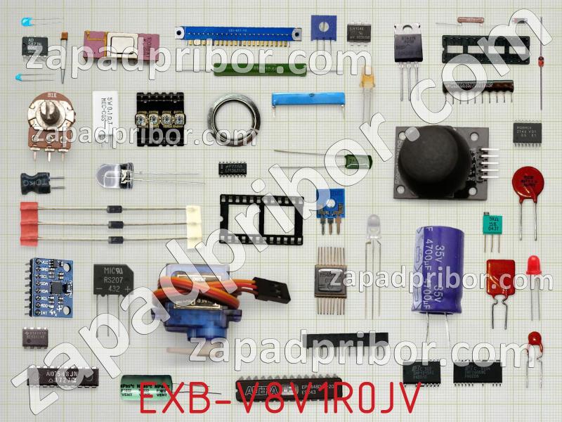 Резисторная сборка  EXB-V8V1R0JV фотография.
