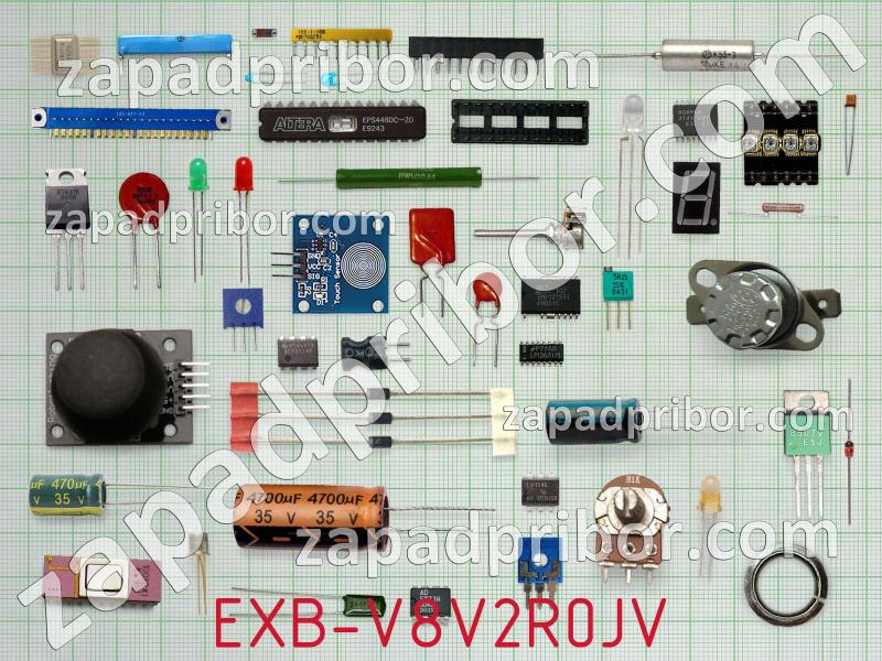 Резисторная сборка  EXB-V8V2R0JV фотография.