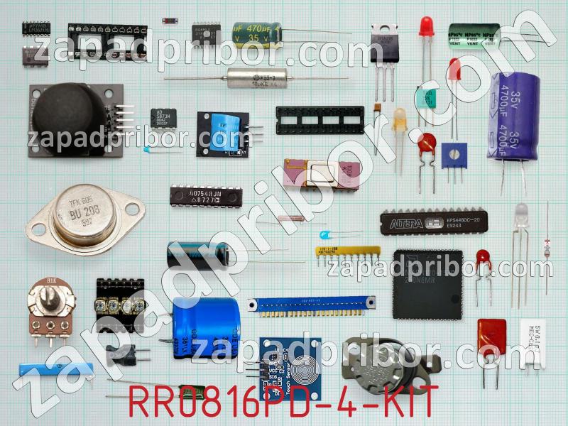 Набор резисторов RR0816PD-4-KIT фотография.