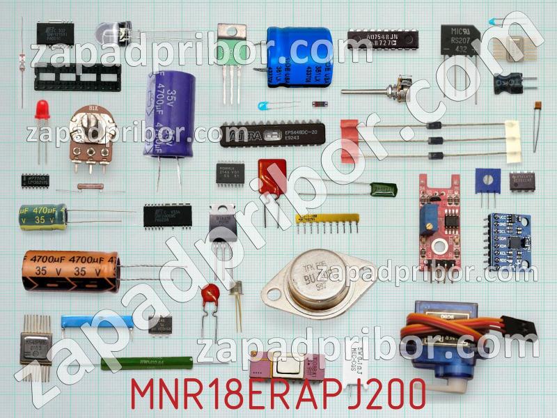 Резисторная сборка  MNR18ERAPJ200 фотография.
