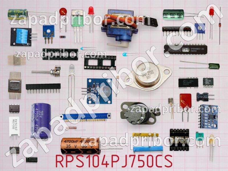 Резисторная сборка  RPS104PJ750CS фотография.