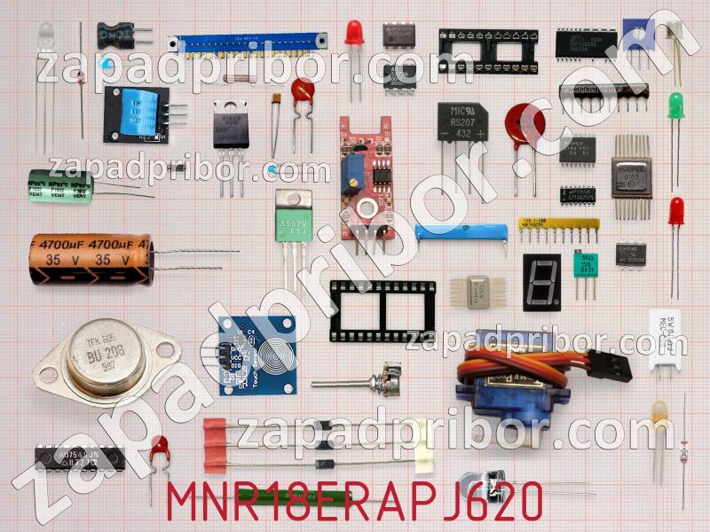 Резисторная сборка  MNR18ERAPJ620 фотография.