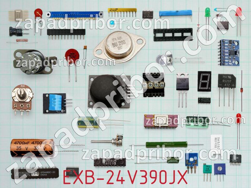 Резисторная сборка  EXB-24V390JX фотография.