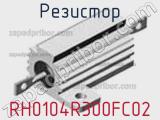 Резистор RH0104R300FC02 