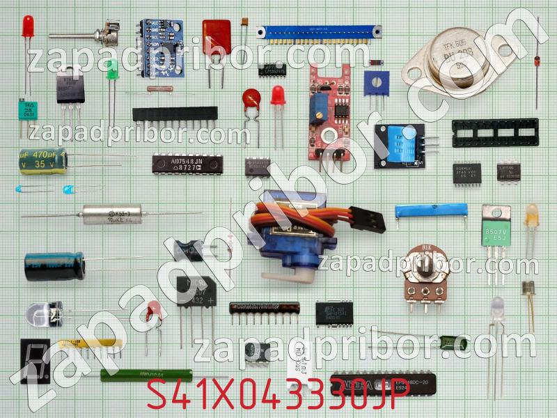 Резисторная сборка  S41X043330JP фотография.