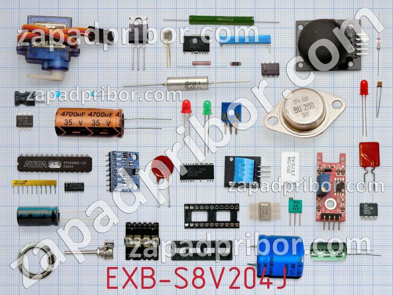 Резисторная сборка  EXB-S8V204J фотография.